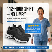ShiftFOX™ | Women's 12-Hour Comfort Shoes for Nurses & Service Workers