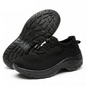 ShiftFOX™ | Women's 12-Hour Comfort Shoes for Nurses & Service Workers — Heel, Knee & Back Pain Relief (Purple)