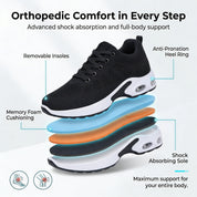 OrthoFOX™ | Men's Orthopedic Air Cushion Shoes for Plantar Fasciitis & All-Day Pain Relief