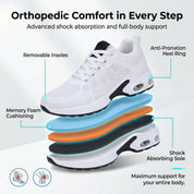 OrthoFOX™ | Men's Orthopedic Air Cushion Shoes for Plantar Fasciitis & All-Day Pain Relief