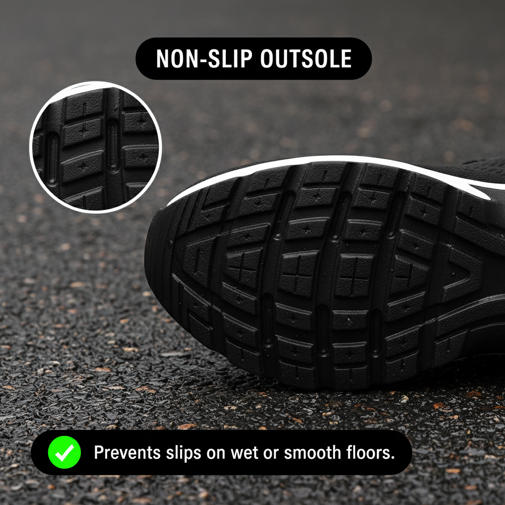 ShiftFOX™ | Unisex 12-Hour Shift Shoes for Nurses & Service Workers — Heel & Plantar Fasciitis Relief