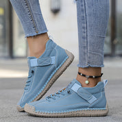 Marguerite Hollowell | Orthopedic Comfort Sneakers in Sage Green