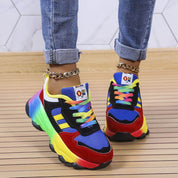 Vivienne Castellano | Rainbow Platform Orthopedic Sneakers