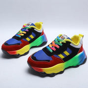Vivienne Castellano | Rainbow Platform Orthopedic Sneakers