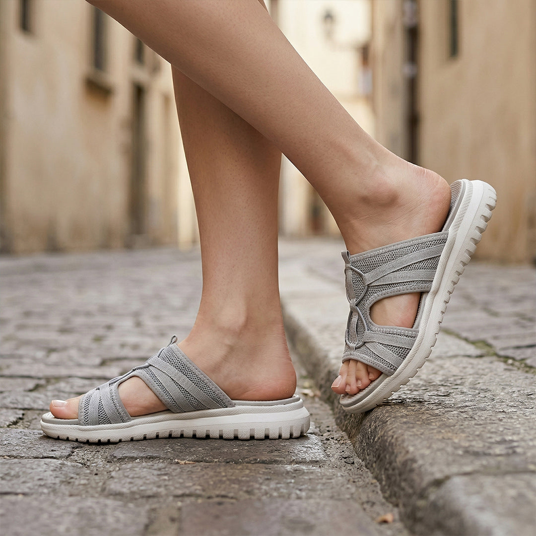 CloudFOX™ | Women's Lightweight Cushioned Slide Sandals for All-Day Comfort