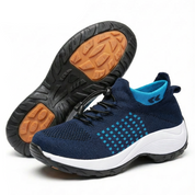 ShiftFOX™ | Women's 12-Hour Comfort Shoes for Nurses & Service Workers — Heel, Knee & Back Pain Relief (Purple)