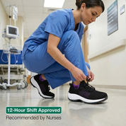 ShiftFOX™ | Women's 12-Hour Comfort Shoes for Nurses & Plantar Fasciitis Relief