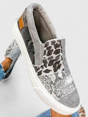 Théodine Blackwell | Animal Print Slip-On Orthopedic Loafers