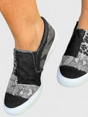 Théodine Blackwell | Animal Print Slip-On Orthopedic Loafers
