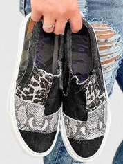 Théodine Blackwell | Animal Print Slip-On Orthopedic Loafers