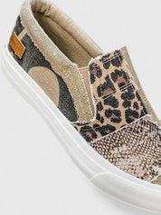 Théodine Blackwell | Animal Print Slip-On Orthopedic Loafers