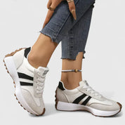 Natasha Bellerive | Black & White Orthopedic Sneakers