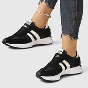 Natasha Bellerive | Black & White Orthopedic Sneakers