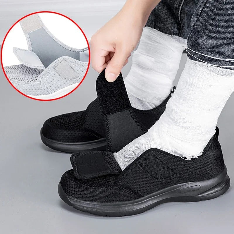 OrthoFOX™ | Women's Orthopedic Velcro Shoes for Plantar Fasciitis, Swelling & All-Day Relief
