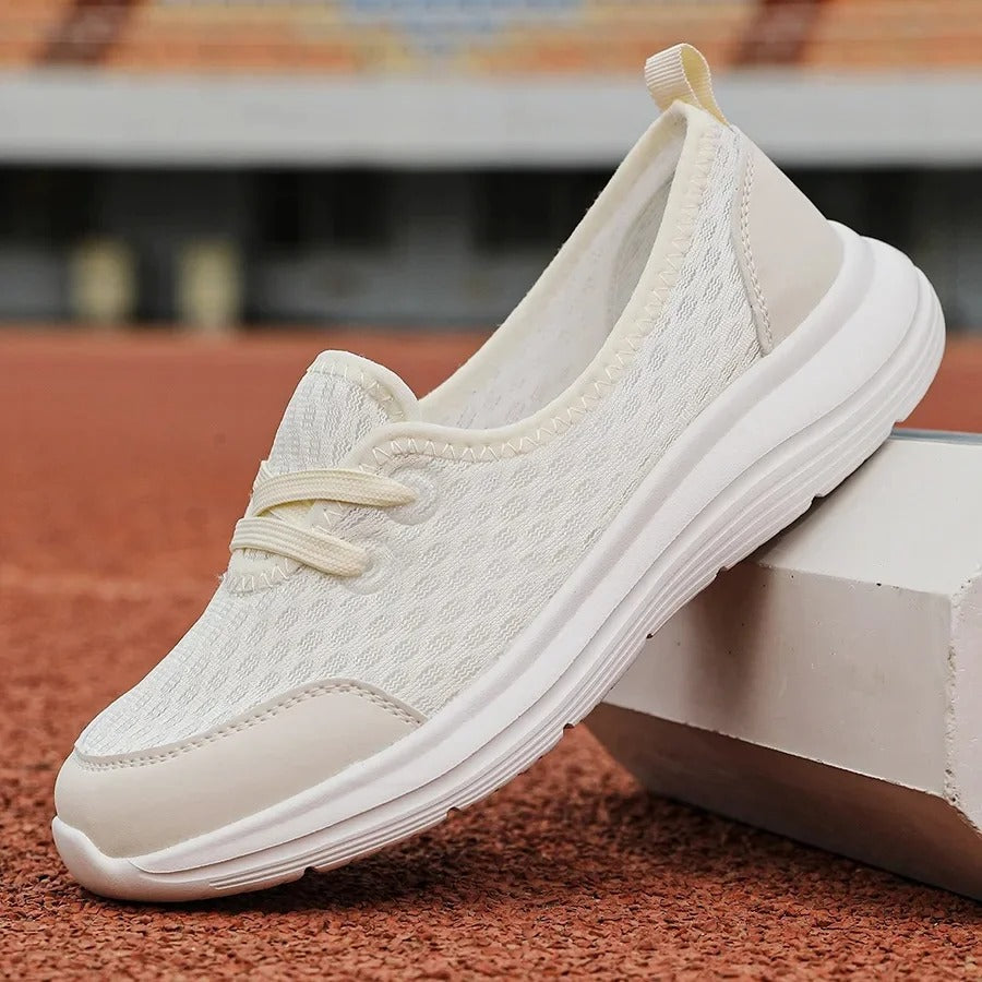 CloudFOX™ | Women's Lightweight Slip-On Walking Shoes for All-Day Comfort & Cool Feet