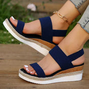 Sigrid Holmberg | Orthopedic Platform Sandals in Beige