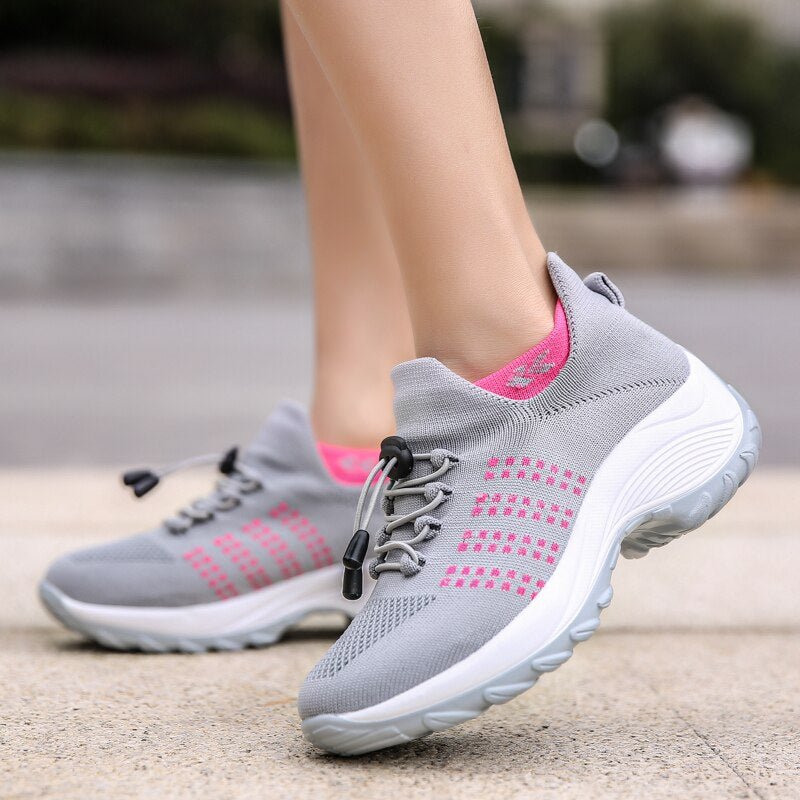 OrthoFOX™ | Women's Orthopedic Stretch Knit Shoes for Bunions, Heel & Arch Pain Relief