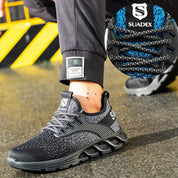 FOX Guard™ | Men's Reinforced Steel Toe Safety Shoes for All-Day Protection & Comfort
