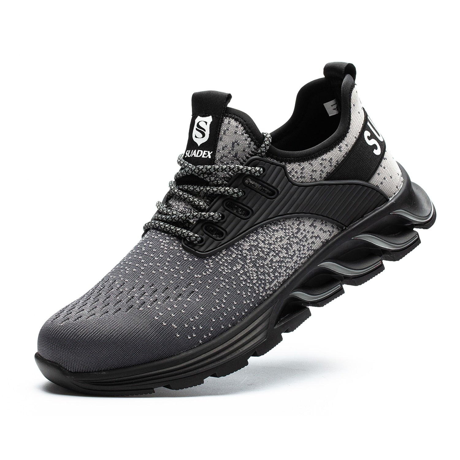 FOX Guard™ | Men's Reinforced Steel Toe Safety Shoes for All-Day Work Comfort