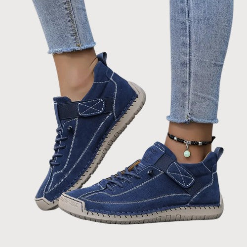 Aurore Bellemont | White Orthopedic Slip-On Sneakers for Women